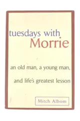 Tuesdays With Morrie Mitch Albom Hardcover 1997 Doubleday Book 1st Edition