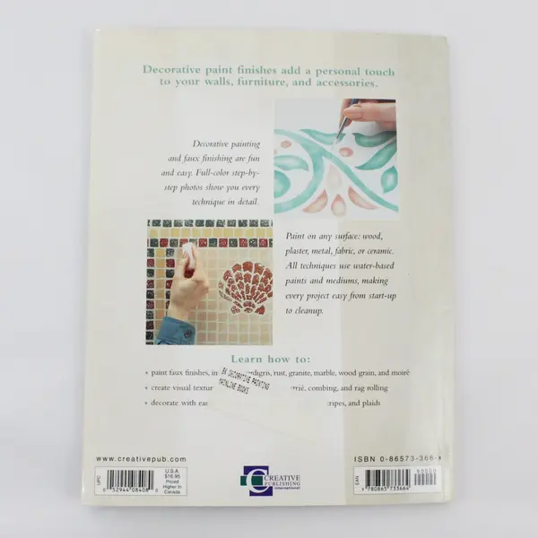 Decorative Painting Techniques & Ideas 1994 PB Creative Pub International