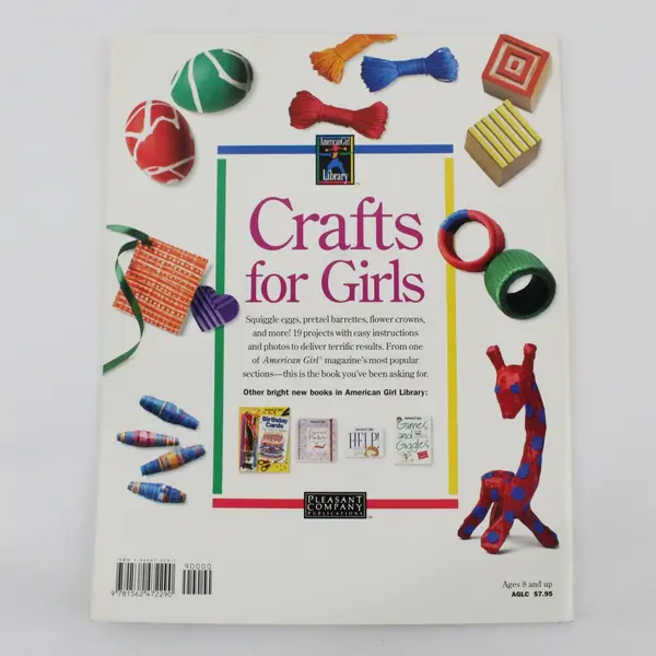American Girl Library Crafts for Girls Sally Seamans 8 Years & Up 1995 PB Good