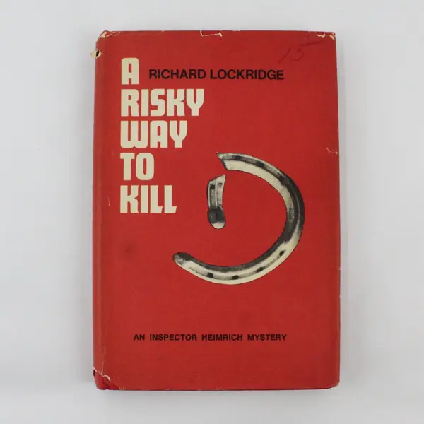 VTG A Risky Way to Kill Inspector Heimrich Mystery Richard Lockridge 1969 HC DJ