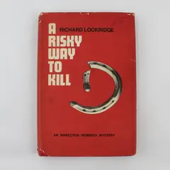 VTG A Risky Way to Kill Inspector Heimrich Mystery Richard Lockridge 1969 HC DJ
