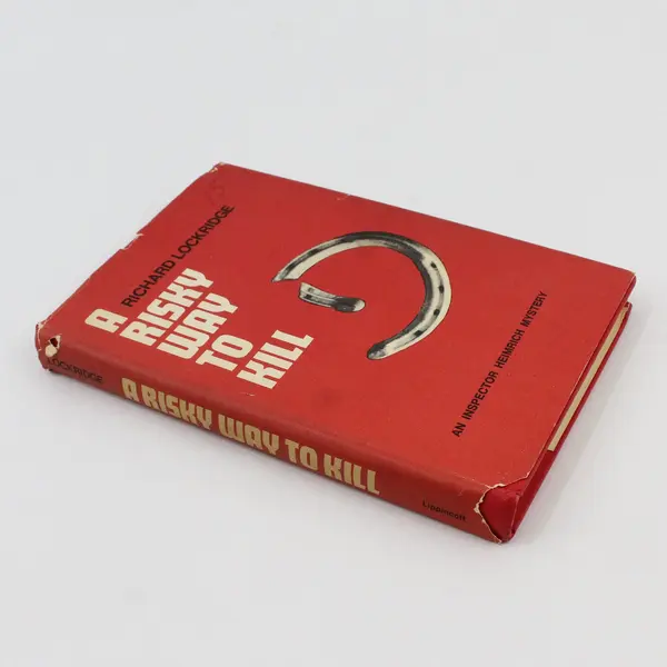 VTG A Risky Way to Kill Inspector Heimrich Mystery Richard Lockridge 1969 HC DJ