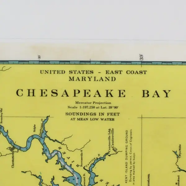 Camco Set of 2 Vintage Chesapeake Bay Nautical Signals Laminated Placemats