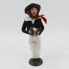 2003 Byers Choice Caroler Jack Tar Sailor Accordion Figurine