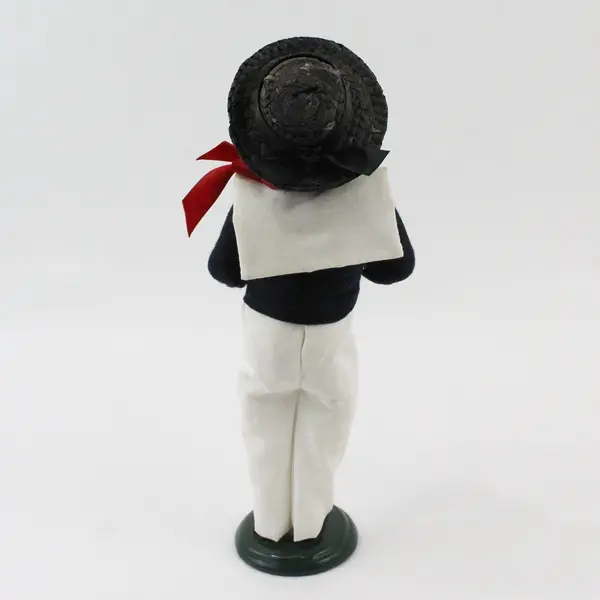 2003 Byers Choice Caroler Jack Tar Sailor Accordion Figurine