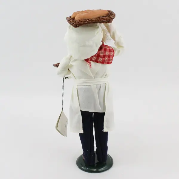 1992 Byers' Choice Carolers Cries of London Bread Baker Figurine 14"