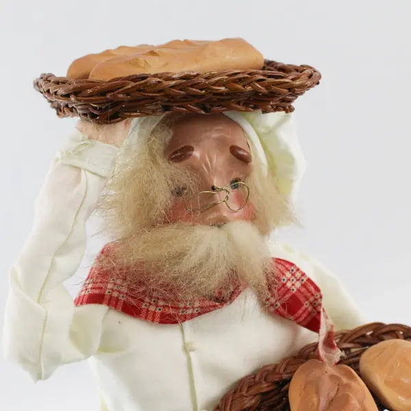 1992 Byers' Choice Carolers Cries of London Bread Baker Figurine 14"