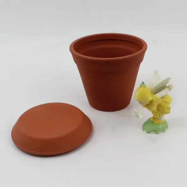 Department 56 In the Garden Butter Up Buttercup Fairy Figurine W/ Flower Pot
