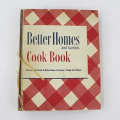Vintage Better Homes and Gardens Cook Book 1950 5-Ring HC Binder Acceptable