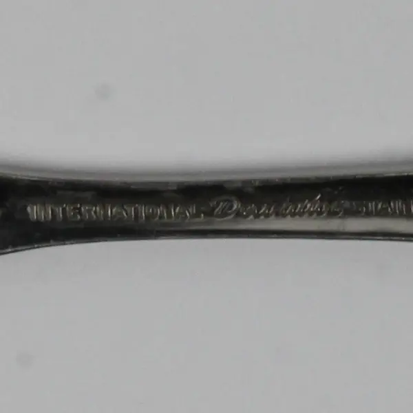 Set of 4 International Silver La France Oval Soup Spoons Stainless 7.25 Inches