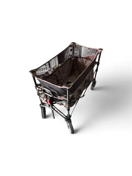 Timber Ridge Collapsible Wagon Black Fabric Folding