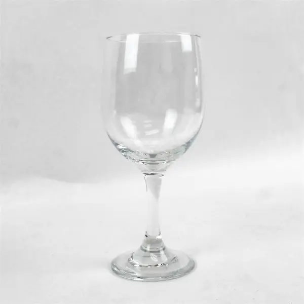 Clear Stemmed Wine Glass Pre-Owned Collectible Glassware