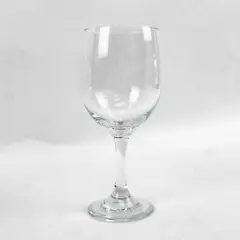Clear Stemmed Wine Glass Pre-Owned Collectible Glassware