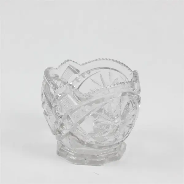 Vintage EAPG Comet Pattern Sugar Bowl U.S. Glass Co 