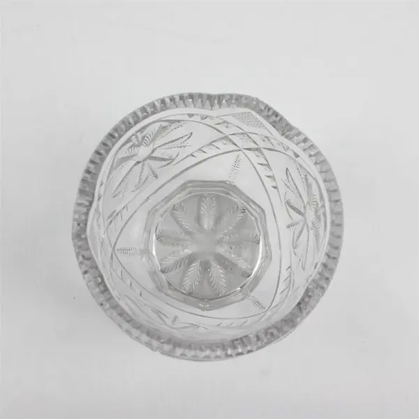 Vintage EAPG Comet Pattern Sugar Bowl U.S. Glass Co 