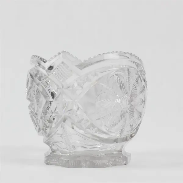 Vintage EAPG Comet Pattern Sugar Bowl U.S. Glass Co 