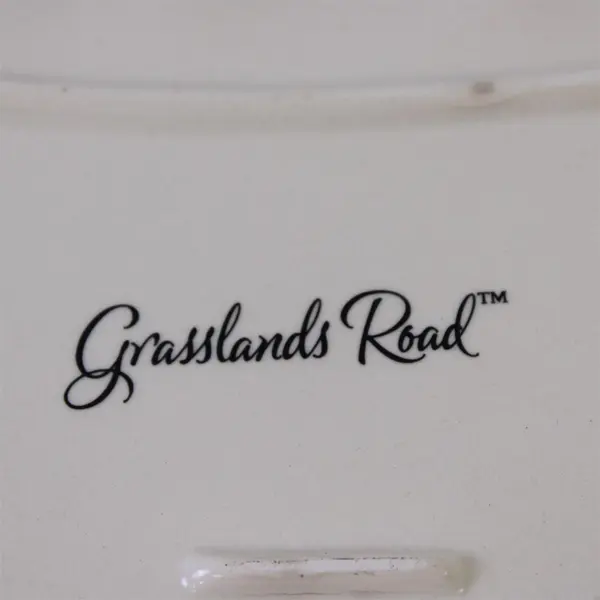 Grasslands Road Amaryllis Pear Tree Square Serving Decor Plate 8in