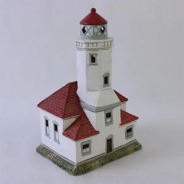 Lefton Point Wilson American Lighthouse Collection VTG 1992 Figurine
