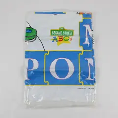 Vintage Sesame Street Big Bird ABC Factory Sealed Vinyl Floor Play Mat