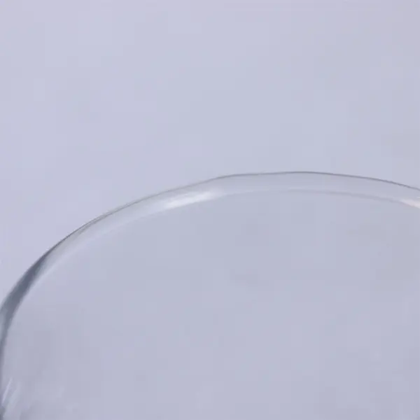 Set of 4 Barrel Shaped Glass Tumblers Drinking Glasses