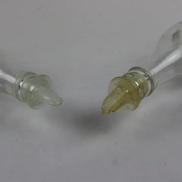 Lot of 2 Kathy Hatch Collection Oil & Vinegar Cruets