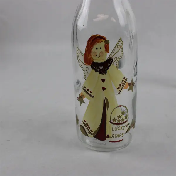Lot of 3 Kathy Hatch Christmas Oil & Vinegar Cruets Tree Angel Birdhouse