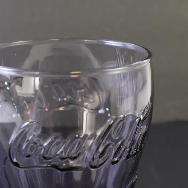 Vintage Coca-Cola Amethyst Purple 16 oz Glasses Set of 2