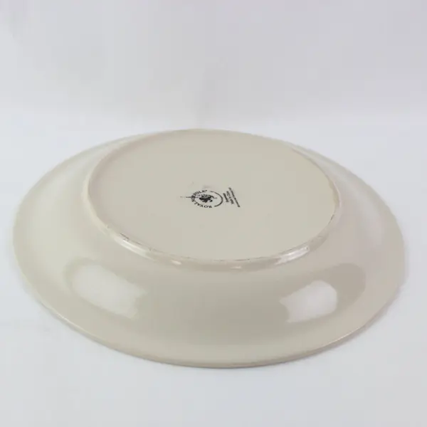 Royal Norfolk Blue Swirl Ceramic Dinner Plate 10.5"