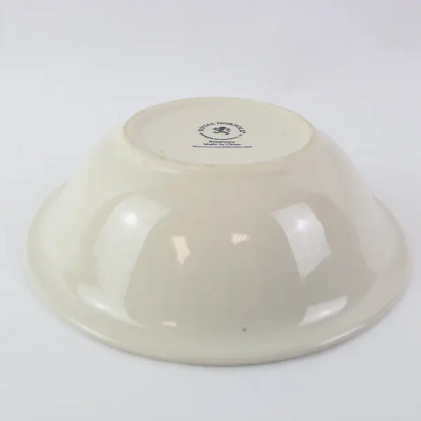 Royal Norfolk Stoneware Bowl Berry Cherry Leaf Multicolor