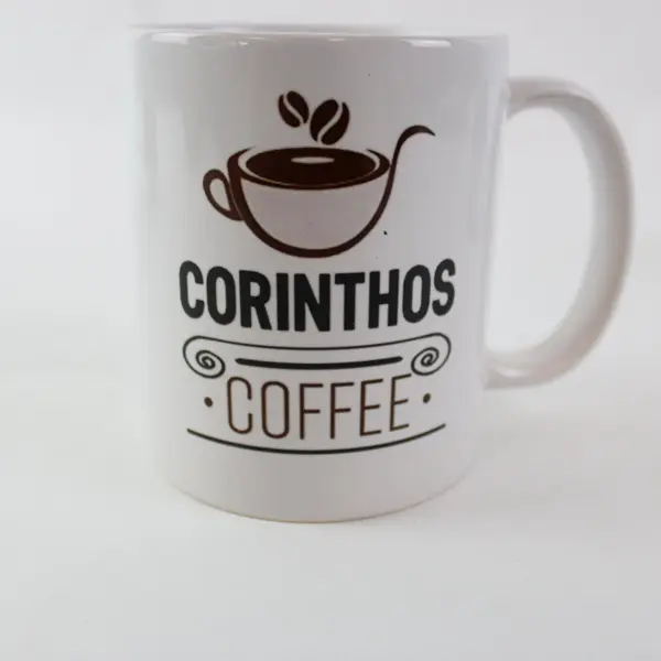 Lot of 3 White Ceramic Coffee Mugs Unbranded