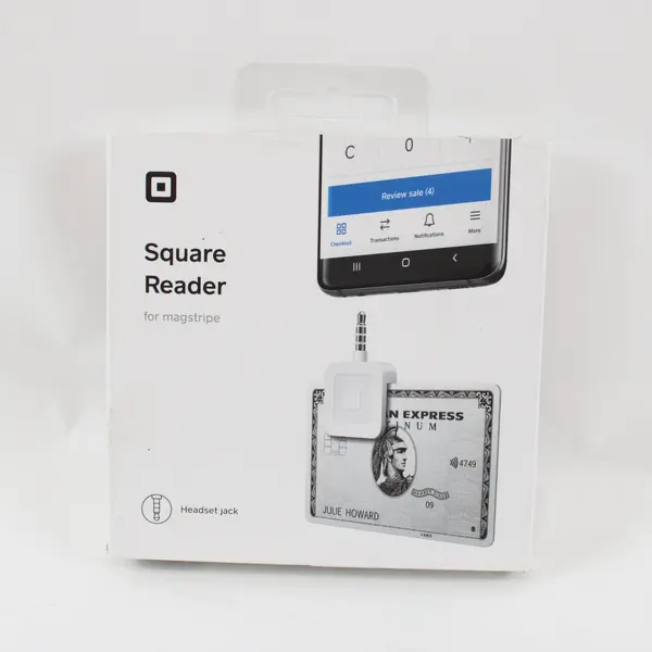 Square Reader Magstripe Card Reader A-SKU-0047-04 Used Untested