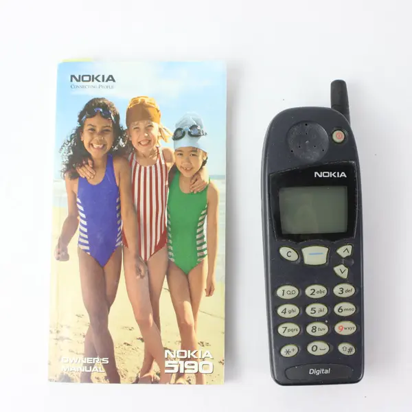 Nokia 5190 Vintage Cell Phone Classic Mobile Phone Black