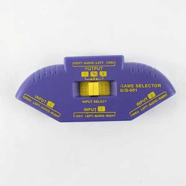 B/S-001 Game Selector AV Switch Box Video Audio Input Selector