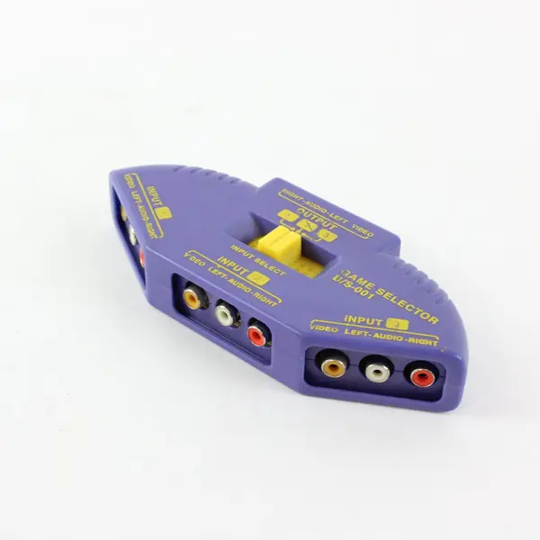 B/S-001 Game Selector AV Switch Box Video Audio Input Selector
