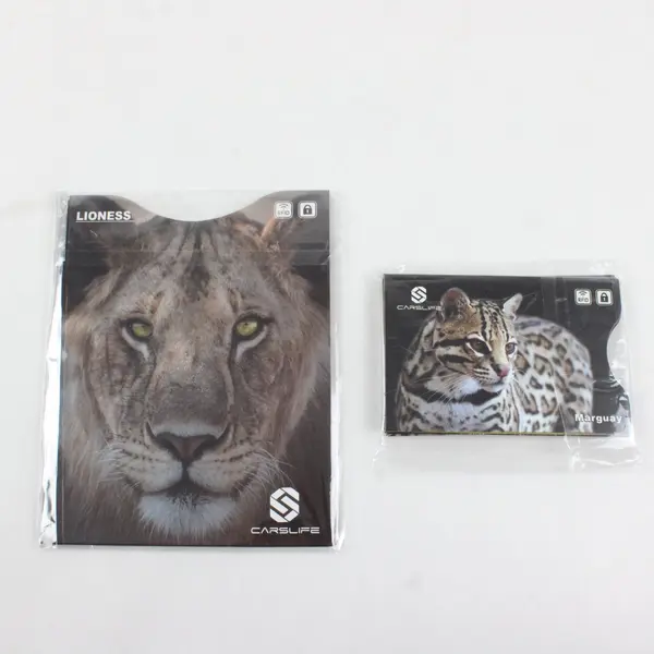 12 PC Lot Carslife RFID Blocking Passport Credit Card Sleeves NEW