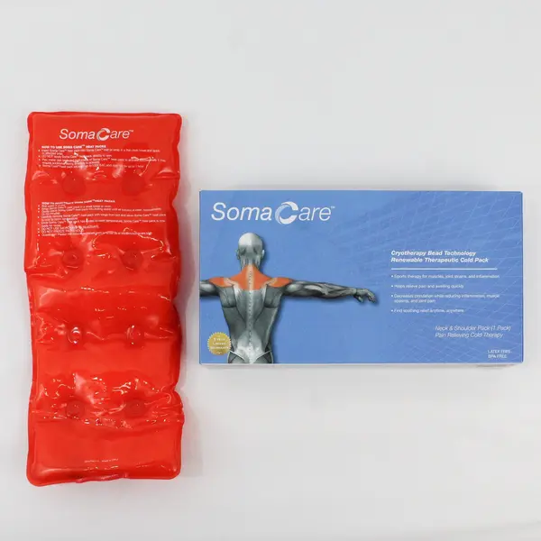 Lot of 2 Soma Care Renewable Heat & Cold Therapy Packs Neck Back