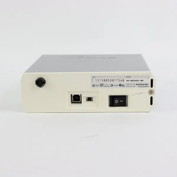 Buffalo DriveStation HD-HB250U2-WR 250GB External Hard Drive USB 2.0