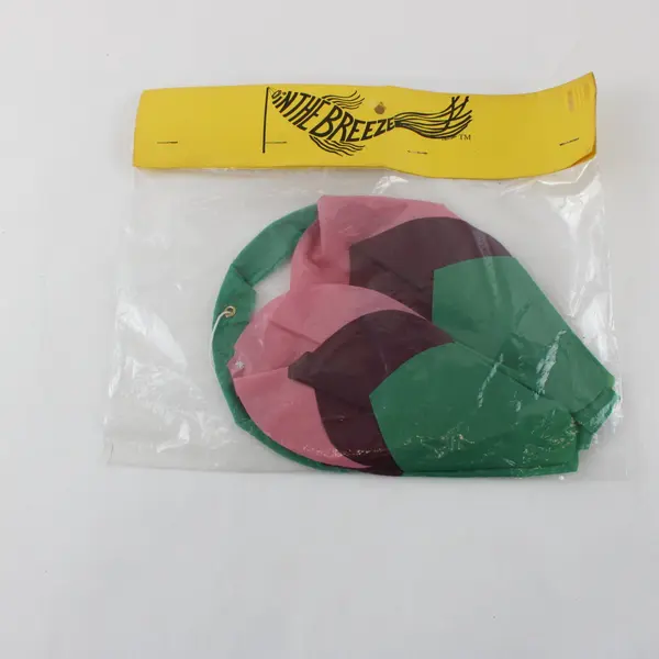 In the Breeze 40in Small Windsock Green Purple Pink Outdoor Decor
