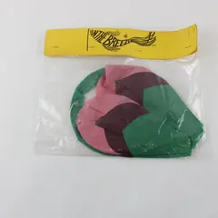In the Breeze 40in Small Windsock Green Purple Pink Outdoor Decor