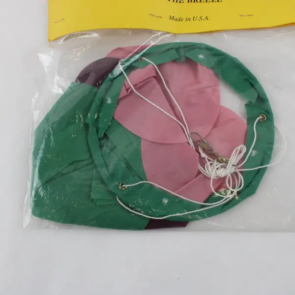 In the Breeze 40in Small Windsock Green Purple Pink Outdoor Decor
