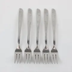 Lot Of 5 International Silver Celestial Stainless Cocktail/Seafood 5.5" Forks