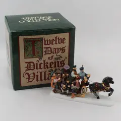 Dept 56 Heritage Village 12 Drummers Drumming #58387 Box