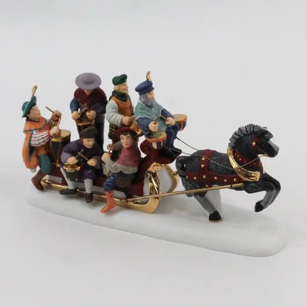 Dept 56 Heritage Village 12 Drummers Drumming #58387 Box