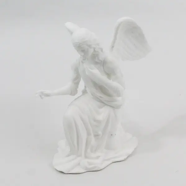 1989 Lenox The Nativity Angels in Adoration 3 Pc Set White Porcelain 