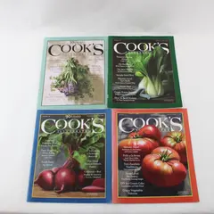 Lot of 4 Cook's Illustrated Magazine Recipe and Cooking Tips, 2022, 2023, 2025