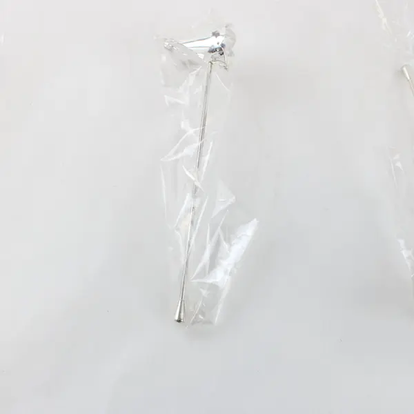 Lot of 2 New Vintage-Style Angel Metal Candle Snuffers Long Handle Box