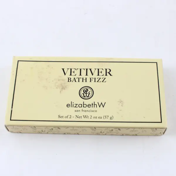 Elizabeth W San Francisco Vetiver Bath Fizz Set of 2