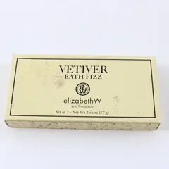 Elizabeth W San Francisco Vetiver Bath Fizz Set of 2