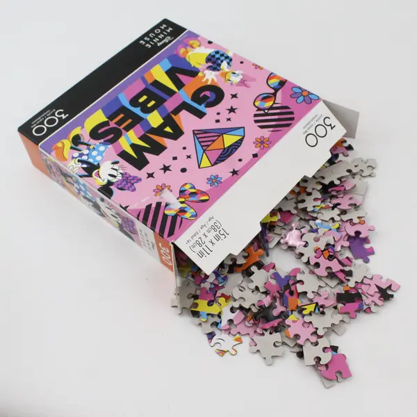 Disney Minnie Mouse Glam Vibes 300 Piece Jigsaw Puzzle Ceaco