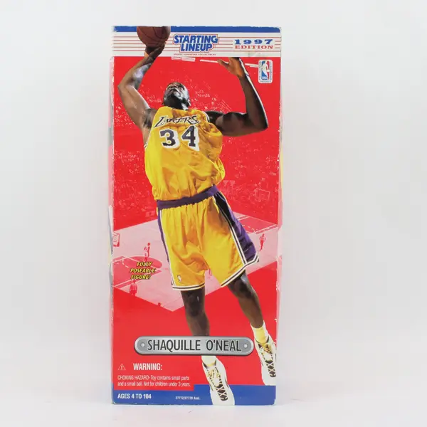 1997 Kenner Starting Lineup Shaquille O'Neal NBA Poseable Figure